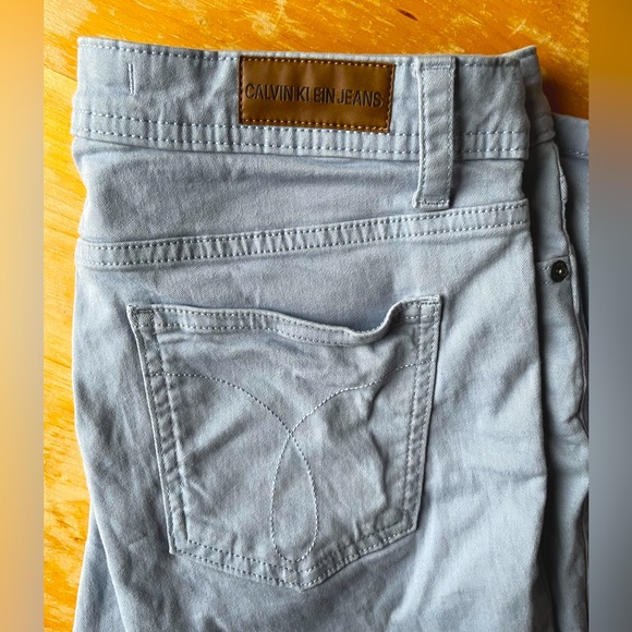 CALVIN KLEIN Womens light blue jeans - Picture 3 of 6